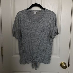 J. Crew Tie Waist Top